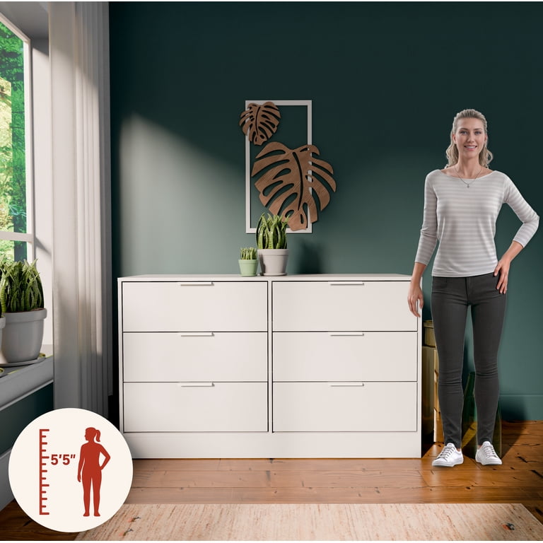 Kappesberg Fresno Bedroom Set - 6-Drawer Dresser & 2-Drawer