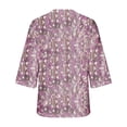 thumbnail image 5 of Fridja Large Plastic Circular Table Cover Cloth Wipe Clean Party Tablecloth Covers YE, 5 of 5