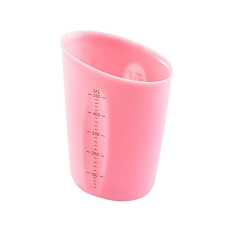 

AOOOWER 250/500ml Silicone Measuring Cup with Precise Scale for Epoxy Resin Mold Jewelry Making Non-Stick Mixing Cups