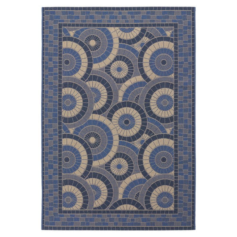 Couristan 30841143 Five Seasons Cream Indoor/Outdoor Rug