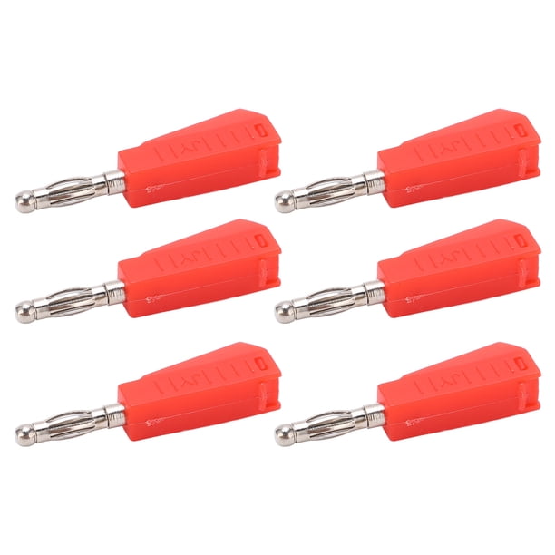 12 Adaptadores De Conector Bala – 4 Mm A 6 Mm Macho-Hembra Sin Cable – Para ESC, Motores, Coches Y Barcos RC