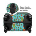 thumbnail image 3 of Haiem fall cute gnome Pumpkin Luggage Cover Printed Suitcase Covers for Luggage Elastic Washable Suitcase Protector Fits 18-32 Inch Luggage-Small, 3 of 8