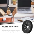 thumbnail image 3 of WHAMVOX 5Pcs Desk Hole Grommet Black Cable Organizer for Office Computer Desk Wire Control, 3 of 4