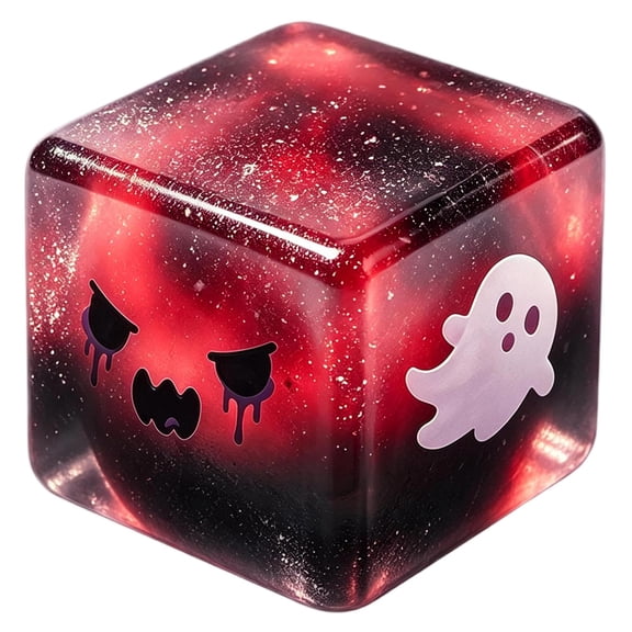 Halloween Spooky Squishy Cube Squish Super Soft Gothic Stress Balls, Slow Rising Squishy, Stress Relief Sensory Ball for Adult & Teen,Halloween Style Squishing Toys(Wine)