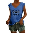 thumbnail image 1 of Birdeem Mode Décontractée pour Femmes Chemises Imprimées Manches Courtes Tee-Shirt Ample Grande Taille Blouse Col en V, 1 of 6