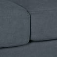 thumbnail image 2 of Dextrus 60" Loveseat Sofa, Modern Comfort Sofa with Side Pockets, Fabric 2 Seater Couch , Gray, 2 of 9