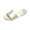 Beige, variant on Slides for Women Dressy Flat Sandals Comfortable Slip On Slide Sandals Satin Summer Shoes
