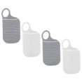 thumbnail image 4 of QUMIIRITY 4Pcs Mini Hand Washboard for Laundry with Anti-Slip Function in White and Grey, 4 of 8