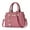 Pink, variant on Womens Purses and Handbags Shoulder Bag Ladies Designer Satchel Messenger Tote Bag Fashion Top Handle Satchel Tote Shoulder Work Bag Gray