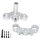 thumbnail image 4 of Metal Triple Clamp Kit RC Reemplazo de bicicletas RC Accesorios de actualización de bicicleta para 1/4 Motorcilla eléctrica Plata, 4 of 8