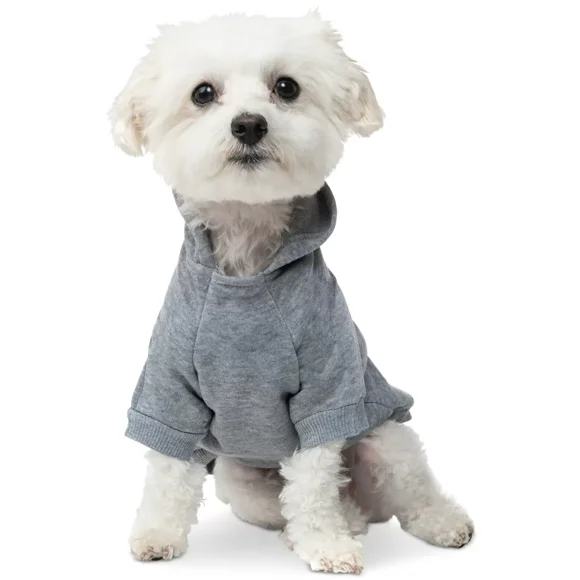 Collection XIIX Pet Hoodies, Gray, Large