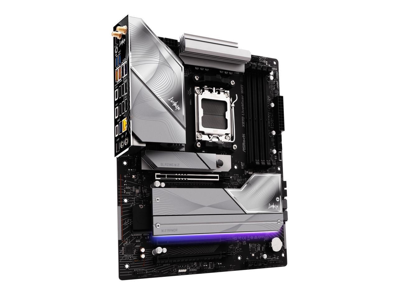 ASRock X870 LiveMixer WiFi AM5 AMD X870 ATX Motherboard