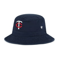Men's '47 Navy Minnesota Twins Primary Logo Bucket Hat