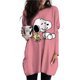 thumbnail image 3 of Ropa deportiva de otoño para mujer, top informal de manga larga con estampado de Snoopy, top holgado informal, ropa de calle para mujer 2024, 3 of 5