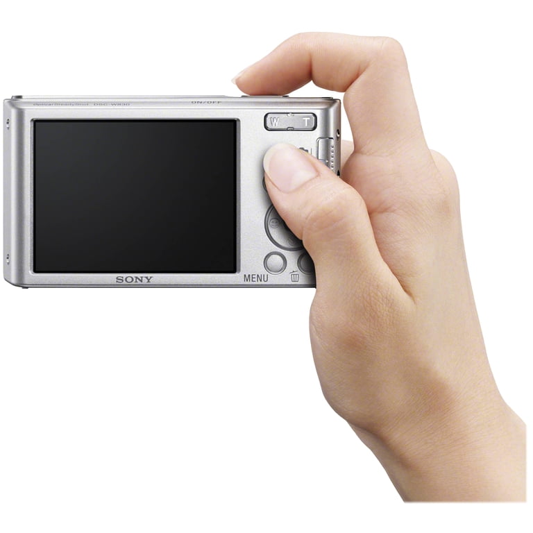 Sony Cybershot W830 20.1MP 8x Zoom Compact Digital Camera Silver