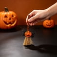 thumbnail image 2 of 1 Pcs Halloween Mini Witch Brooms, Witch Broomstick Decorations, Miniature Brooms Ornaments for Halloween Party Decor Doll Accessories DIY Crafts, 2 of 4