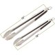 thumbnail image 5 of Juego de pinzas para barbacoa Cuisinart CIT-2123, acero inoxidable, 2 piezas, 5 of 5