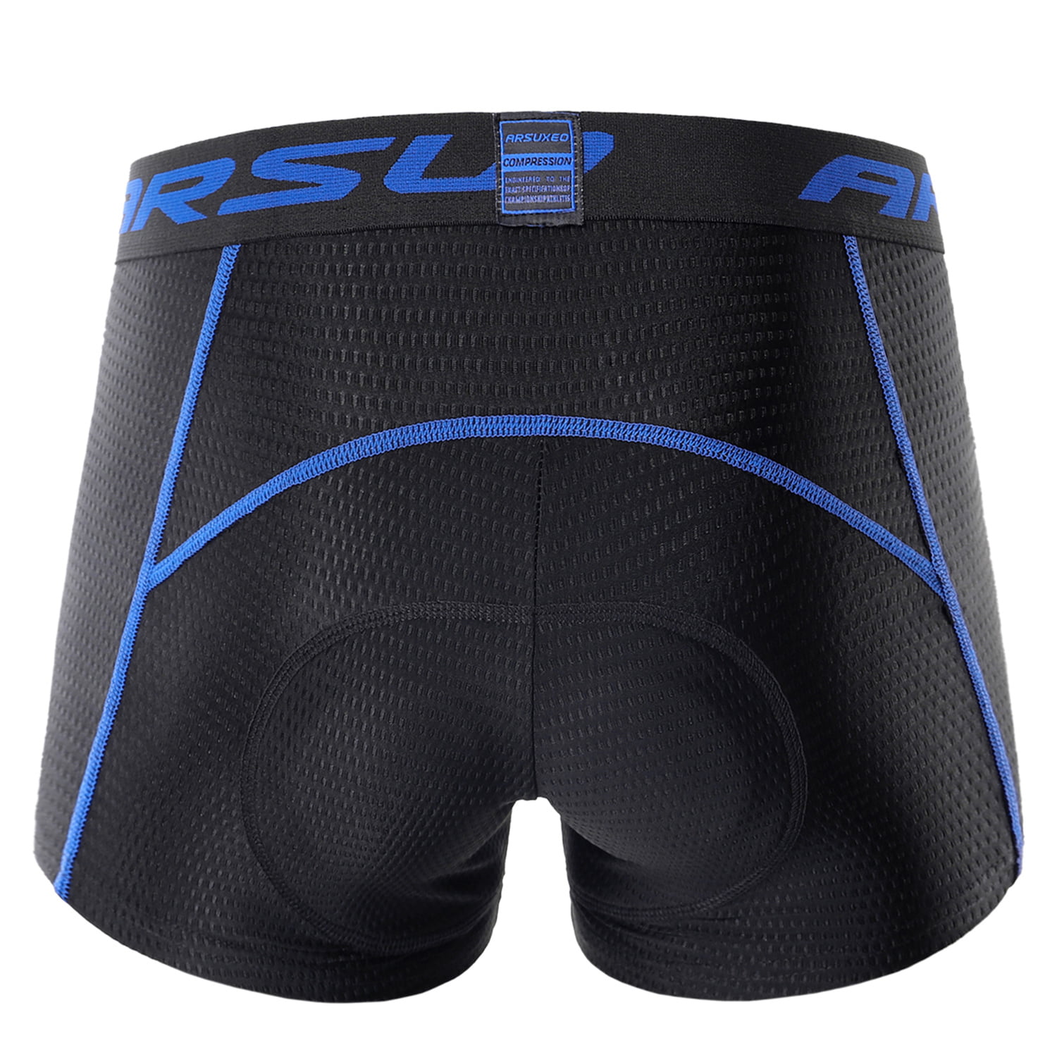 Kstyhome Men Cycling Underwear Shorts Lightweight Breathable 5D Padded MTB Bike Bicycle Shorts 