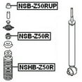thumbnail image 2 of Febest REAR SHOCK ABSORBER BOOT # NSHB-Z50R OEM 55240-CA000, 2 of 2