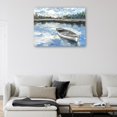 thumbnail image 2 of Cuadro Decorativo - lago de la mañana Jr  Impresión en canvas, estrechado, 2 of 2
