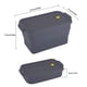 thumbnail image 2 of Molde de pan tostado plegable silicona sartén antiadherente para hornear para brownie para brownie, 2 of 5
