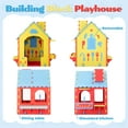 thumbnail image 6 of COCLUB Playhouse Indoor EVA Foam with Kitchen Playset Playroom Toys, Indoor Playground for Boys and Girls, Red, Blue, 6 of 8