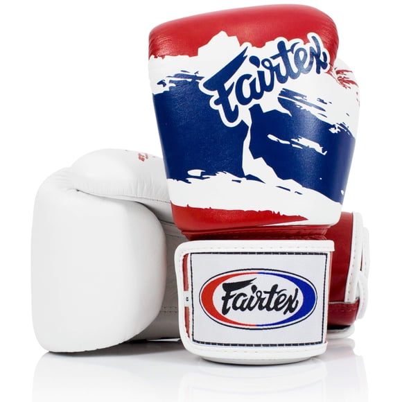 Fairtex BGV1 Muay Thai Boxing Training Sparring Gloves for Men, Women, Kids | MMA Gloves for Martial Arts| Premium Quality, Light Weight & Shock Absorbent 12 oz Boxing Gloves -Thai Pride