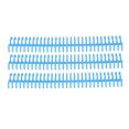thumbnail image 4 of Plastic Binding Spine,10 Pcs Loose Leaf Binding Spine Plastic Binding Rings Streamlined Design, 4 of 14