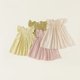 thumbnail image 1 of Vestido de verano para niña, vestido de princesa de encaje, bonito y exquisito vestido de manga corta con volantes, 1 of 5