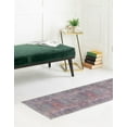 thumbnail image 3 of Rugs.com Sisu Collection Washable Rug – 14 Ft Runner Blue Flatweave Rug Perfect For Hallways, Entryways, 3 of 8