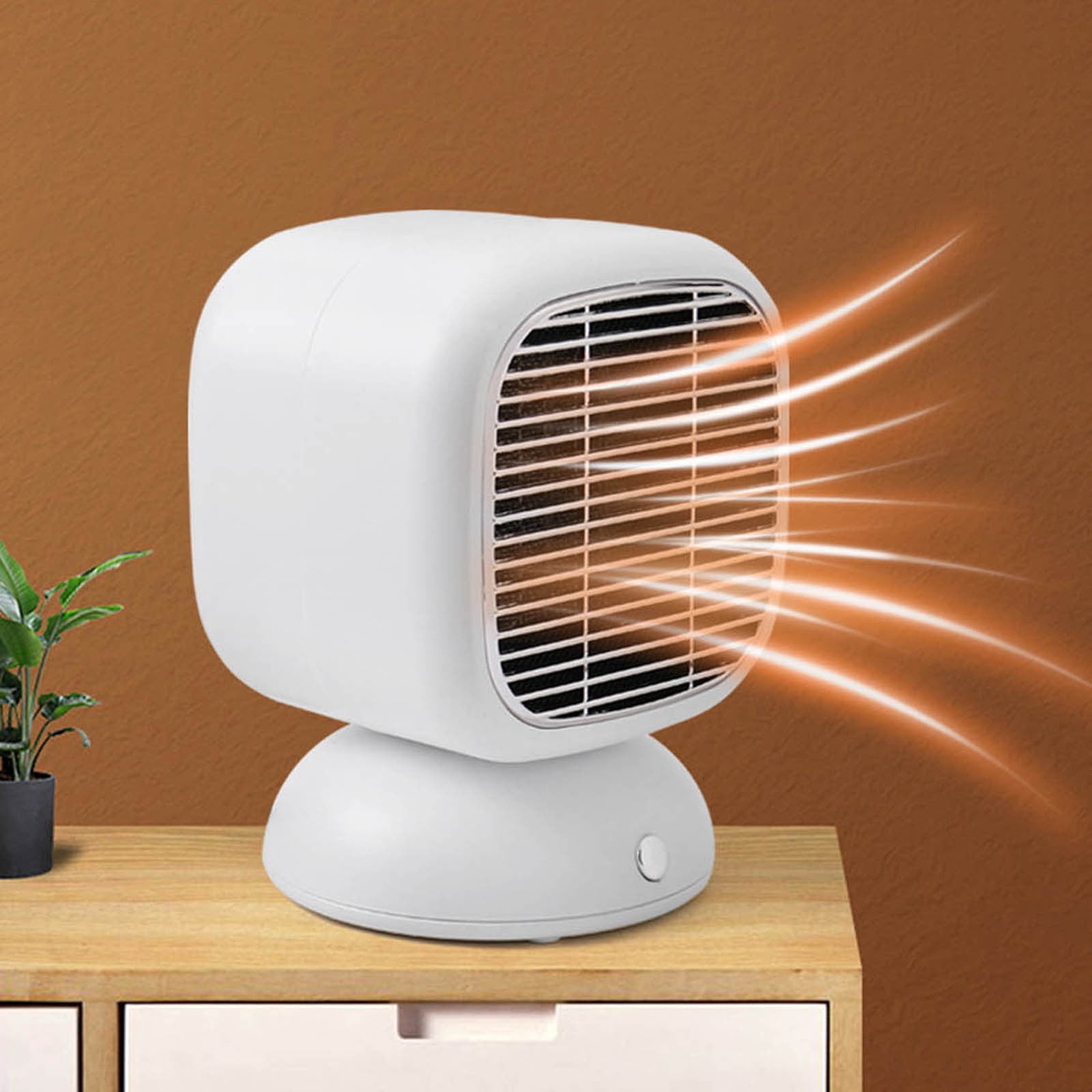 teapwant Chauffage pour Chambre et Deux Réglages Chauffage Rapide Silencieux