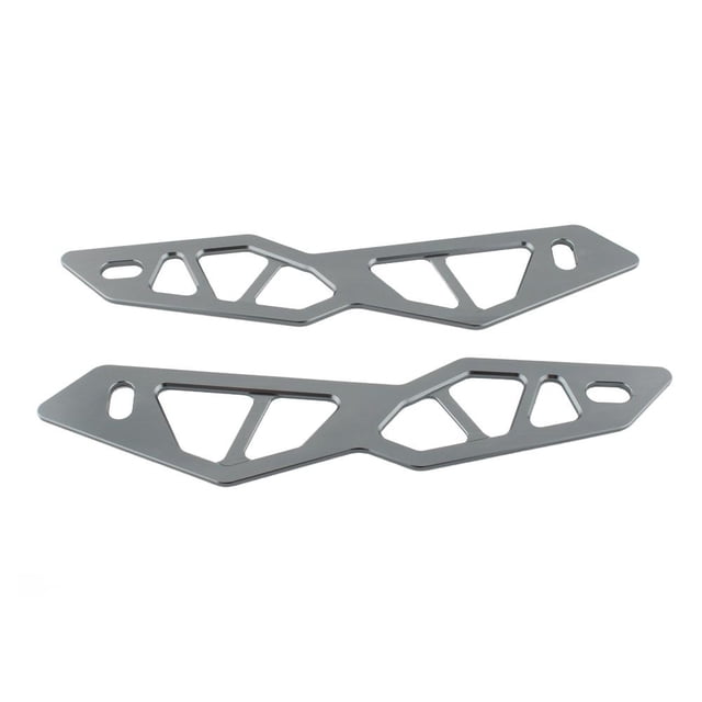 Accesorios de modificación Soporte de parabrisas Soporte de parabrisas de montaje frontal para Gris