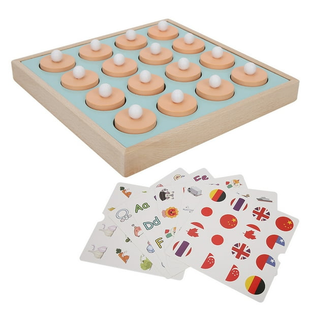 Juguete educativo, juguetes para niños, entrenamiento de memoria, juego educativo, juego de rompecabezas para niños, durabilidad probada en el tiempo