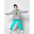 thumbnail image 2 of Aboocado Cute Avocado Ghost. Hoodie Toddler -Image by Shutterstock,  2 Toddler, 2 of 4