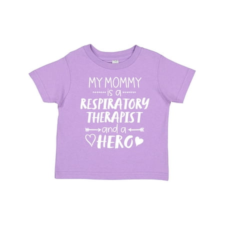 

Inktastic My Mommy is a Respiratory Therapist and a Hero Gift Toddler Boy or Toddler Girl T-Shirt