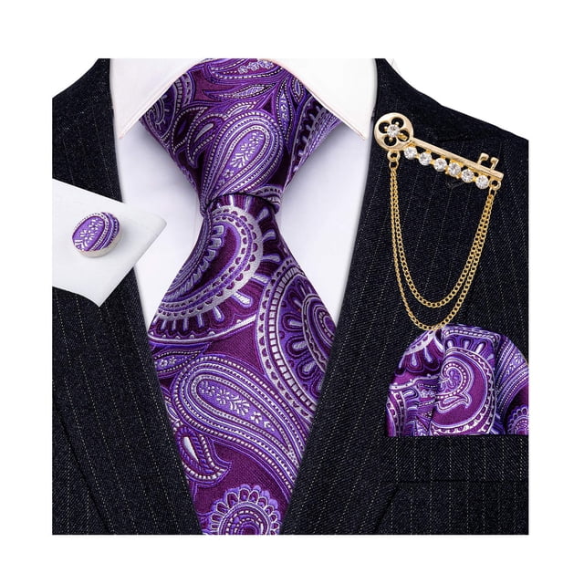 Set de corbatas Barry.Wang Paisley Silk 150 x 8,5 cm