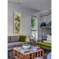 thumbnail image 3 of Marmont Hill "Floral Frenzy Blue I" Painting Print on Canvas, 3 of 7