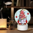 thumbnail image 6 of Naloa Funny Christmas Gnome Acrylic LED Night Light Custom LED Lights Personalized Nightlight Customized Gifts for Family Couples Friends, 6 of 9