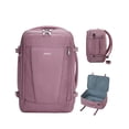 thumbnail image 1 of Mochila de viaje ECOHUB de 17 pulgadas con 13 bolsillos con puerto USB, color rosa, 1 of 8