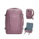 thumbnail image 1 of Mochila de viaje ECOHUB de 17 pulgadas con 13 bolsillos con puerto USB, color rosa, 1 of 8