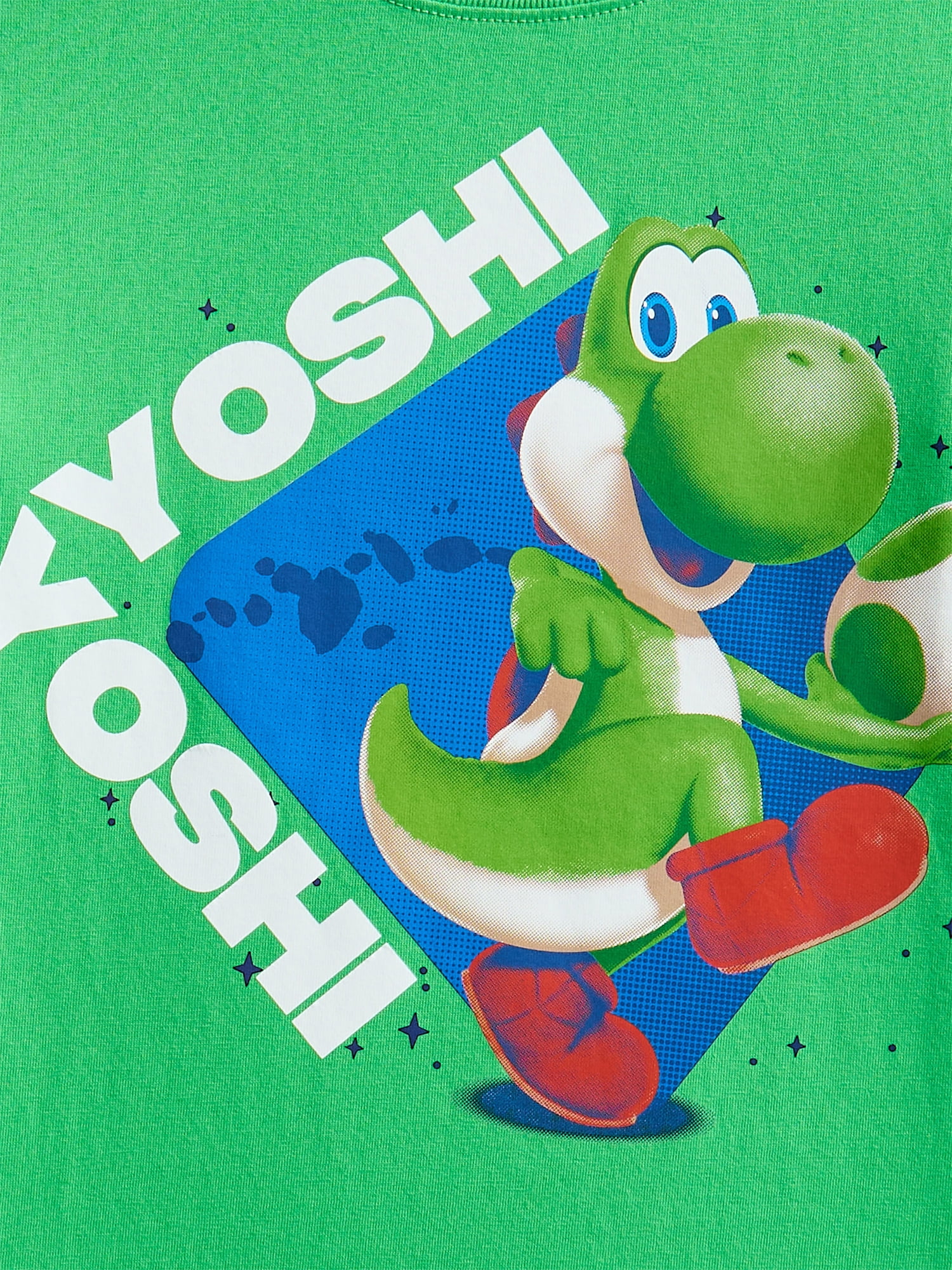 Super Mario Galaxy Movie Boys Yoshi Graphic Tee with Short Sleeves, Sizes 4-18