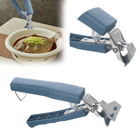 

Clearance Sale!Giyblacko Toaster Tongs Foldable Anti Scald Clamp Tray Bowl Rack Finger Rack Kitchen Tools Kitchen Accessories Cooking Tongs
