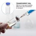thumbnail image 2 of PATKAW 50 botellas de vidrio de 3 ml, viales transparentes prácticos con tapa, 2 of 5