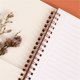 thumbnail image 5 of Cuaderno floral YUEtays, bonito cuaderno estético, bonito cuaderno/diario universitario de 8x6 con bolsillos grandes y páginas rayadas, suministros perfectos para mantenerse organizado en el trabajo, 5 of 8