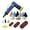 Set, variant on Pneumatic Sandpaper Machine 1/2/3 Inch Polishing Waxing Machine Air Sander Polisher Sandpaper Set ,Easy Operation