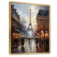 thumbnail image 2 of Designart "Parisian Elegance in the 19th Century" Cityscapes Floater Framed Canvas Print, 2 of 7
