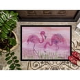 thumbnail image 3 of Flamingos Door Mat, 3 of 4