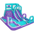 thumbnail image 1 of Sunny & Fun Inflatable Water Slide & Blow up Pool, Child Water Park for Backyard - Purple, 1 of 7