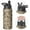 Black-4, variant on Camouflage Insulated Stainless Steel Water Bottle with Straw & Cleaning Brush – 18 Oz | Leakproof, BPA-Free, 304 Stainless Steel, Wide Mouth, Travel Mug for Car, Gym, Office