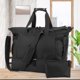 thumbnail image 4 of Bolso de deporte de yoga para mujer Bolso de equipaje de mano de 3 piezas Bolso de fin de semana de gran capacidad (Negro), 4 of 8
